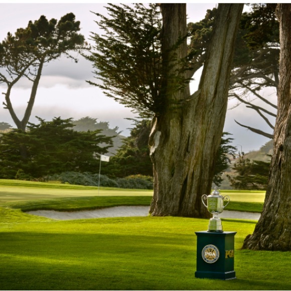 ⛳️ Adidas 2020 PGA Golf Championship Harding Park 1/4 Zip Jacket🏌️♂️ - Picture 2 of 13